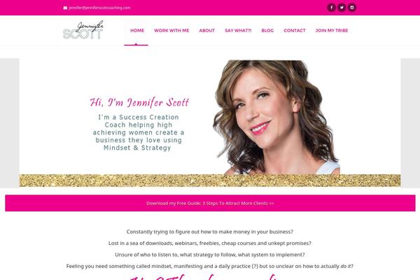 Scott theme site design template sample