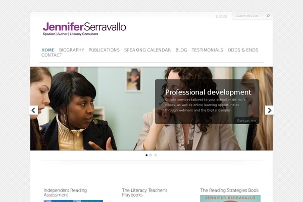 Chameleon theme site design template sample