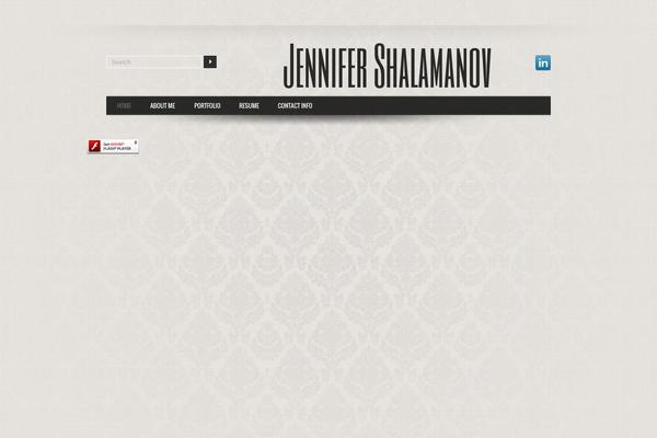 jennifershalamanov.com site used Theme1405