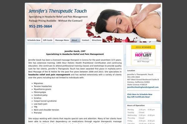 Suffusion theme site design template sample