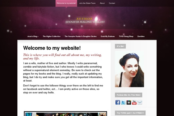 Imprint theme site design template sample