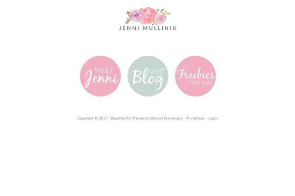 Beautiful Pro Theme theme site design template sample