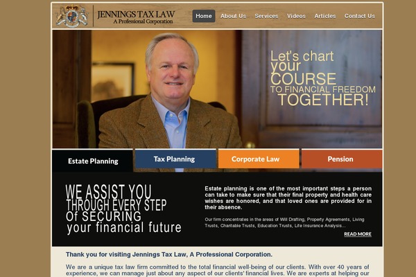 jenningstaxlaw.com site used Theme1207