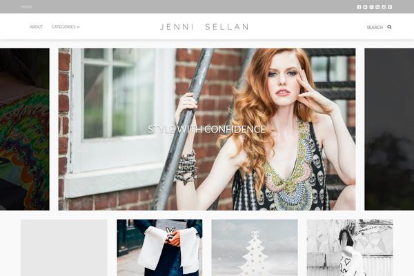 unPress theme site design template sample