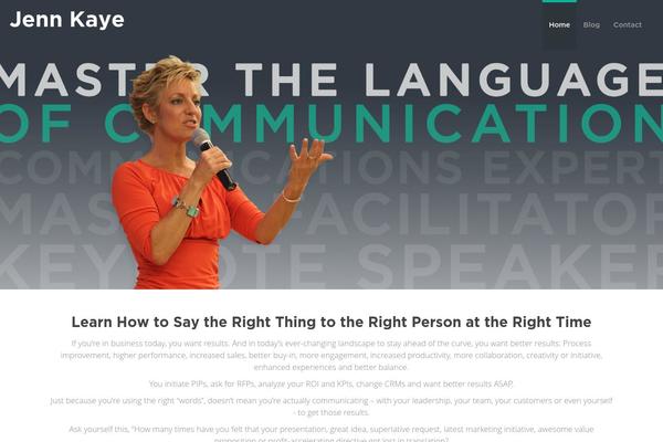 FlatBox theme site design template sample