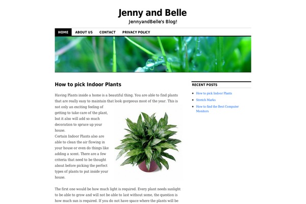 jennyandbelle.com site used Coraline