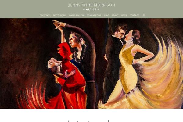 jennyannemorrison.com site used Themetrust-create