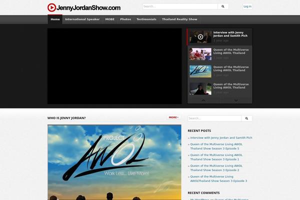 deTube theme site design template sample