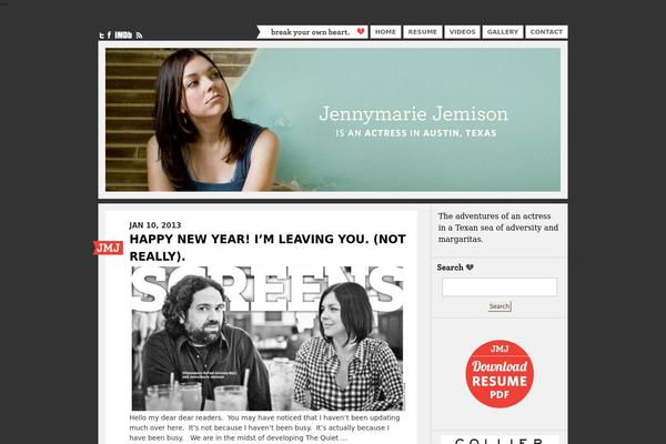 jennymariejemison.com site used Jmj