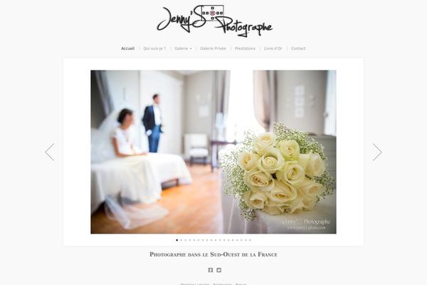 Organic_photographer theme site design template sample