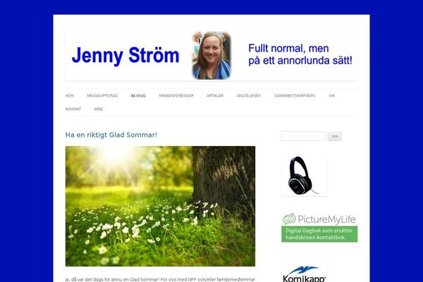 Site using WordPress Ad Widget plugin