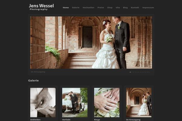 Work theme site design template sample