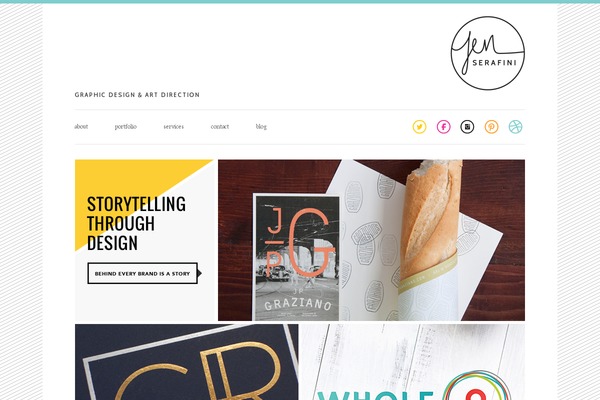 jenserafini.com site used Serafini-creative
