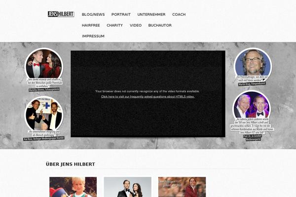 Site using WordPress Video Player plugin