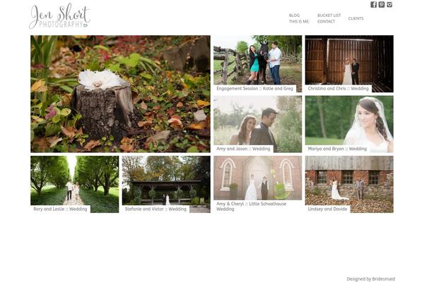 Flux theme site design template sample