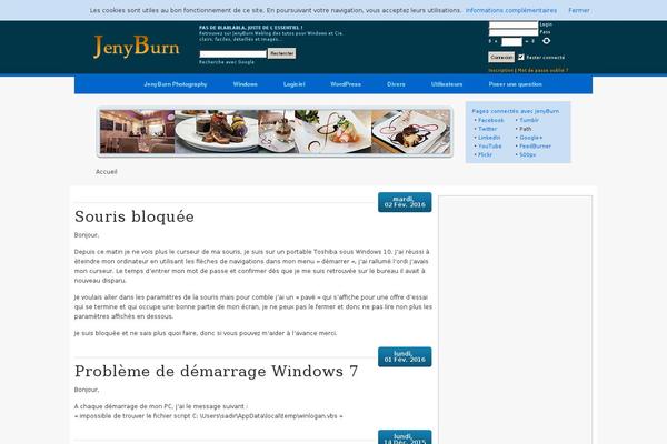 Prefer Blog theme site design template sample