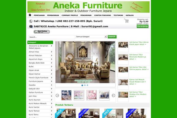 WP-Grosir theme site design template sample