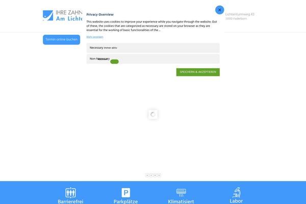Dental-clinic-child theme site design template sample