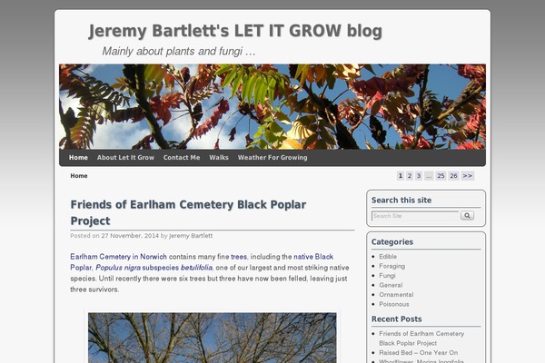 jeremybartlett.co.uk site used Weaver II