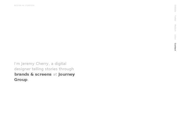 Semplice theme site design template sample
