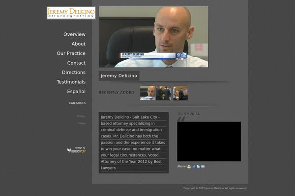 Site using YouTube Advanced Embed plugin