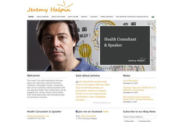Specialist theme site design template sample