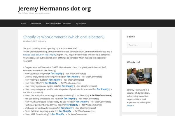 GeneratePress theme site design template sample