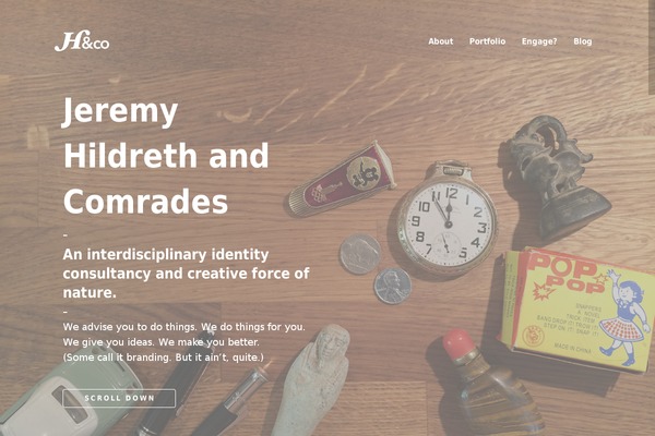 Morpheus theme site design template sample