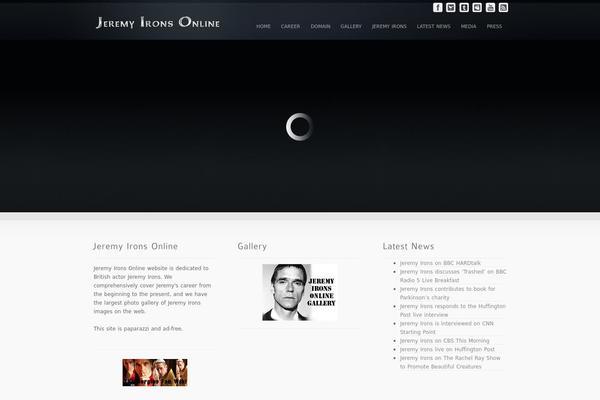 inFocus theme site design template sample