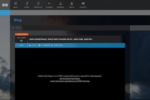 Site using Uncode-privacy plugin