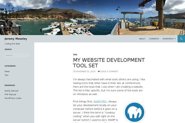 Site using Fourteen Colors plugin