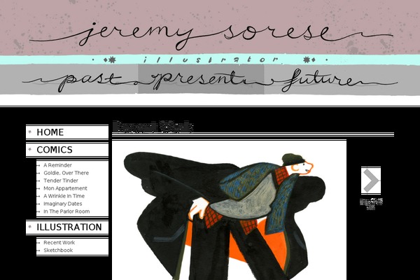 jeremysorese.com site used Jeremy