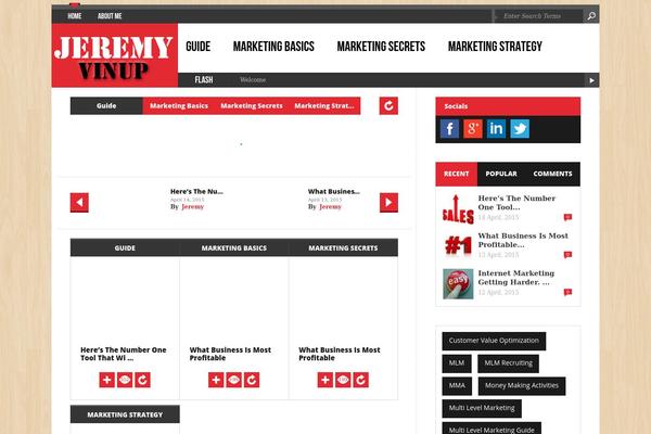 Site using Social Sharing by Danny plugin
