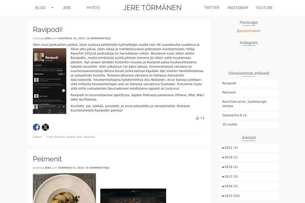 Site using Personal Contact Info Widget plugin