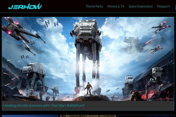 Highend theme site design template sample