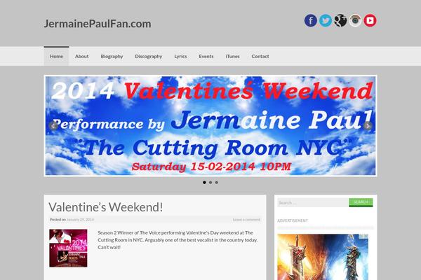 Site using Gigs Calendar plugin