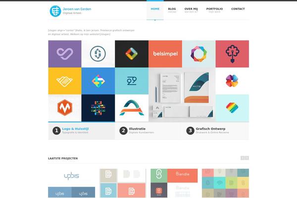 Semplice4 theme site design template sample