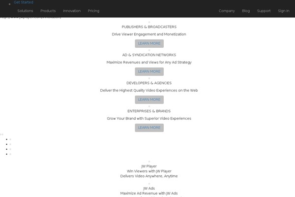 jeroenwijering.com site used Unified