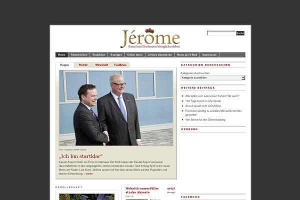 BranfordMagazine theme site design template sample
