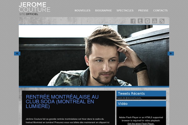 Site using GigPress plugin
