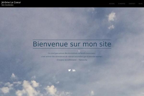 Site using Onetone-companion plugin
