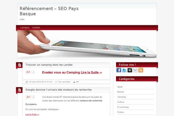 Site using Cispm Mail Contact plugin