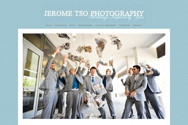 Prophoto4 theme site design template sample