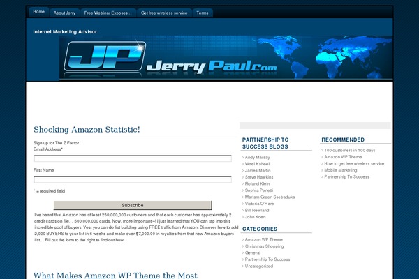 Flexibility3 theme site design template sample