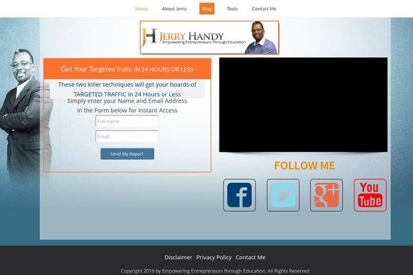 Site using InstaBuilder plugin