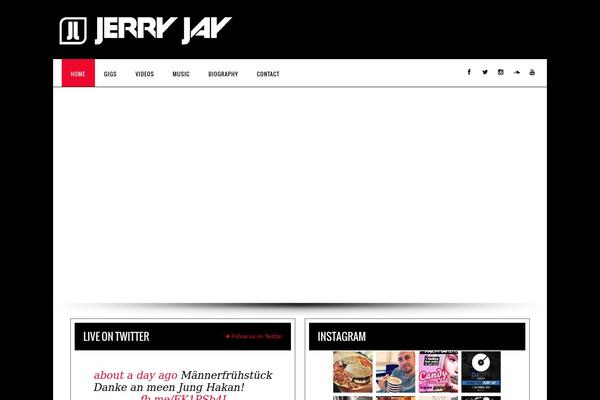 IronBand theme site design template sample