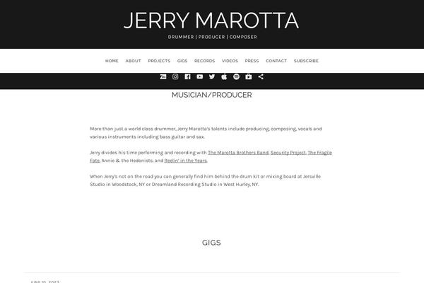 Site using Audiotheme plugin