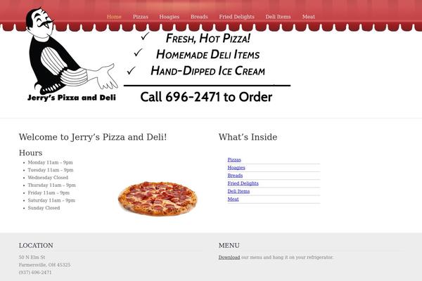 U Design Child theme site design template sample