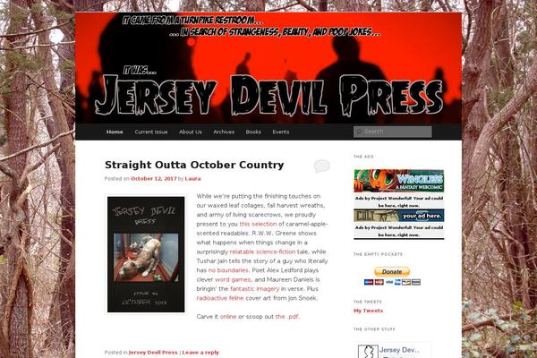 Site using Twenty Eleven Theme Extensions plugin