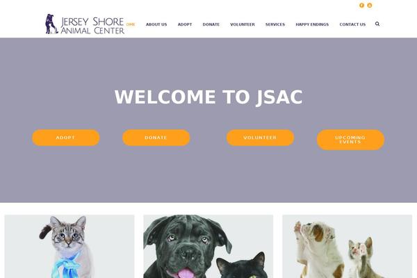 Jupiter Child theme site design template sample